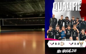 Coupe de France M15 Masculin - Qualifié pour le 3ème tour - RDV le 7 décembre 2025