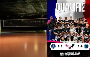 Coupe de France M18 Masculin - Qualifié pour le 3ème tour - RDV le 14 décembre 2025