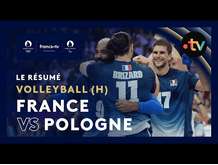 Paris 2024 - Volleyball (H) : le résumé de la finale France vs Pologne