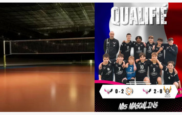Coupe de France M15 Masculin - Qualifié pour le 3ème tour - RDV le 7 décembre 2025